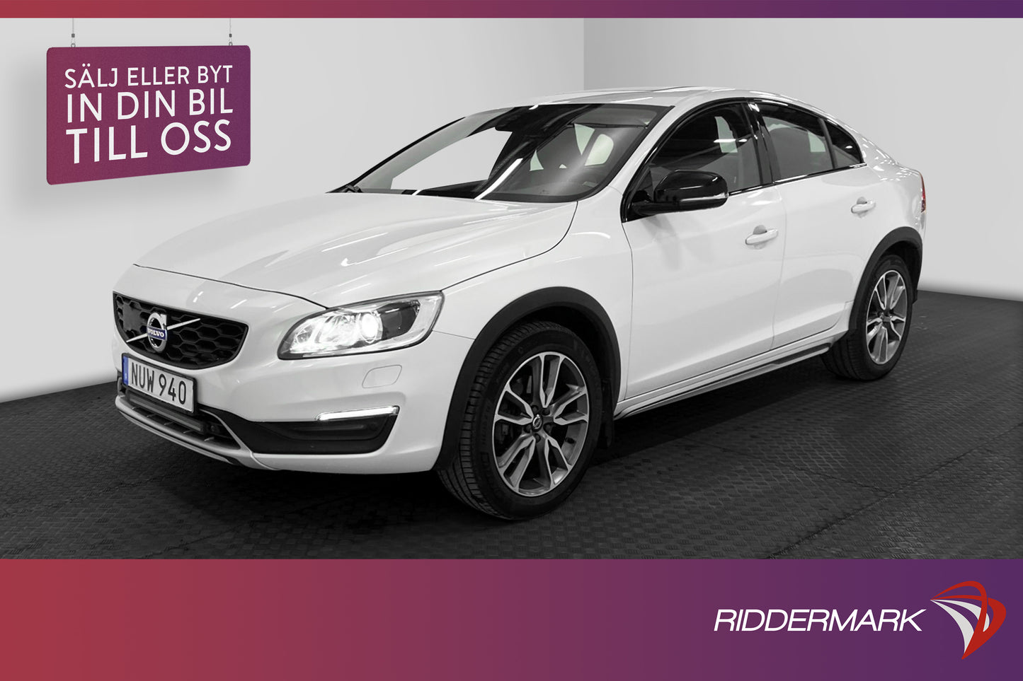 Volvo S60 Cross Country D4 AWD 190hk Summum VOC Pano Drag