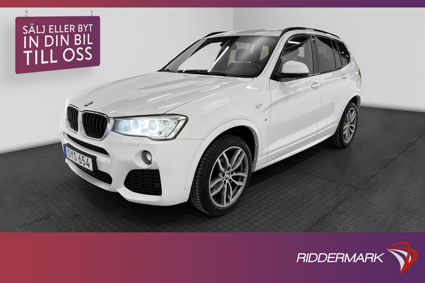 BMW X3 xDrive20d 190hk M Sport Navigator Dragkrok