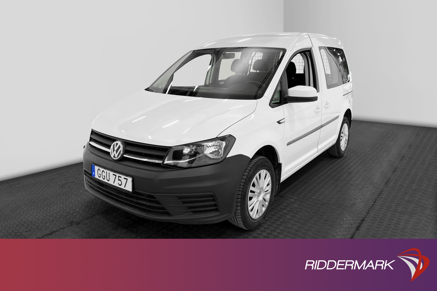 Volkswagen Caddy Life 2.0TDI 5-sits Värmare Dragkrok Moms