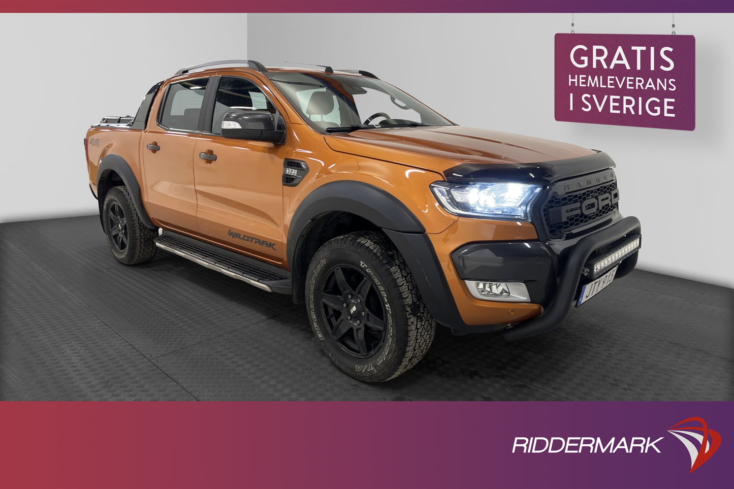 Ford Ranger Wildtrak 3.2 4x4 200hk Värmare Drag Moms STUK