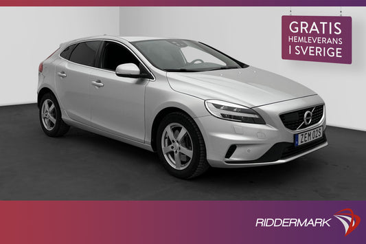 Volvo V40 D3 150hk R-Design VOC Kamera Navi BLIS Välservad