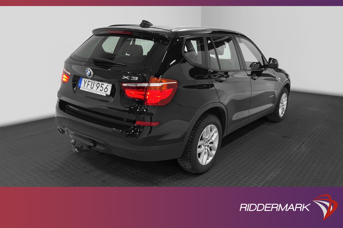 BMW X3 xDrive20d 190hk Navi B-kamera Skinn