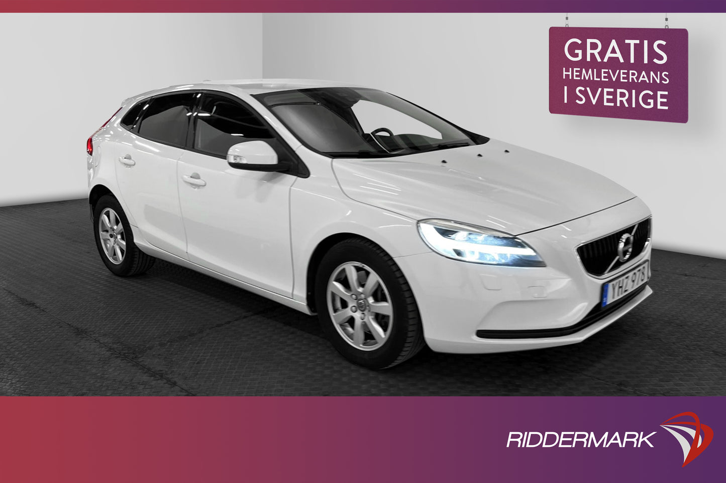 Volvo V40 D2 120hk VOC D-värm Välservad P-sensorer 0.38l/mil