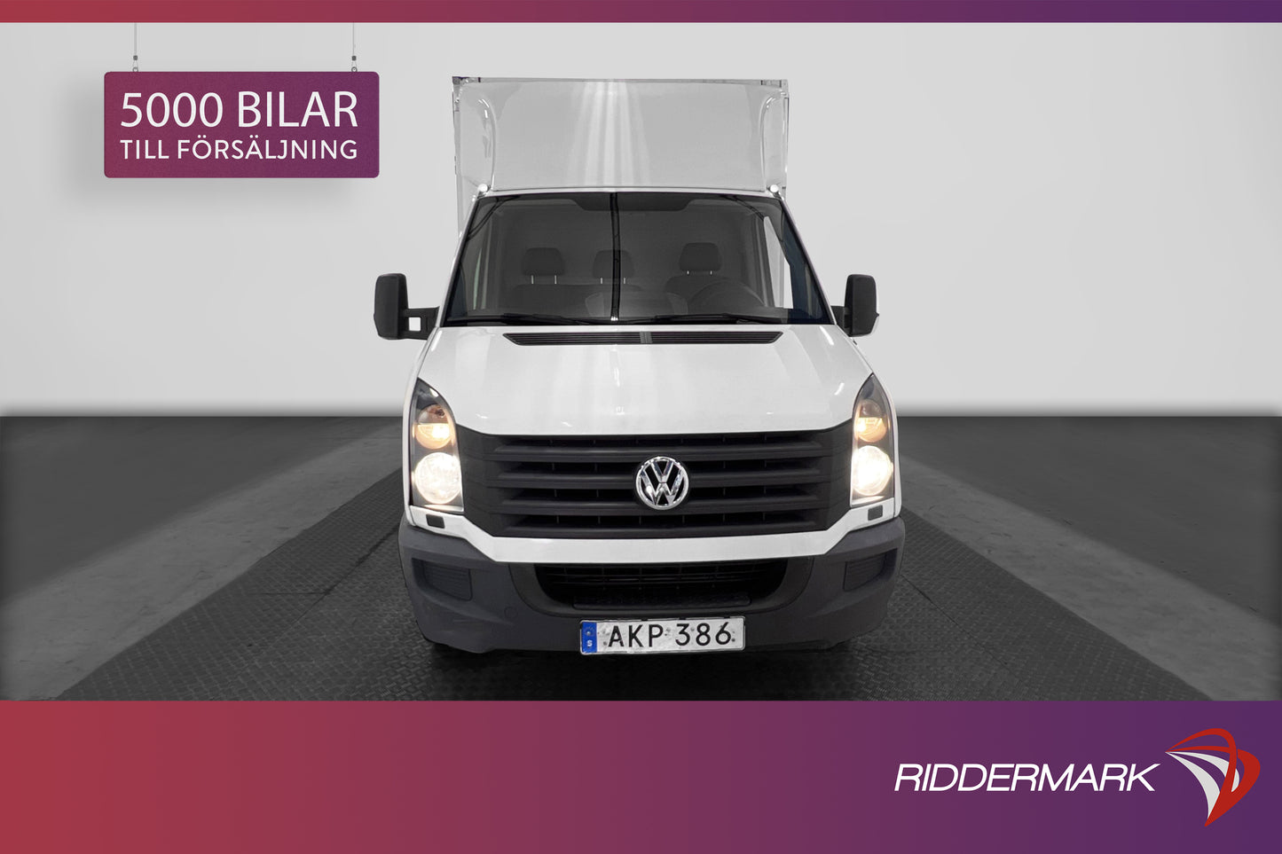 Volkswagen Crafter 2.0 Värmare Bakgavellyft Sidodörr Moms