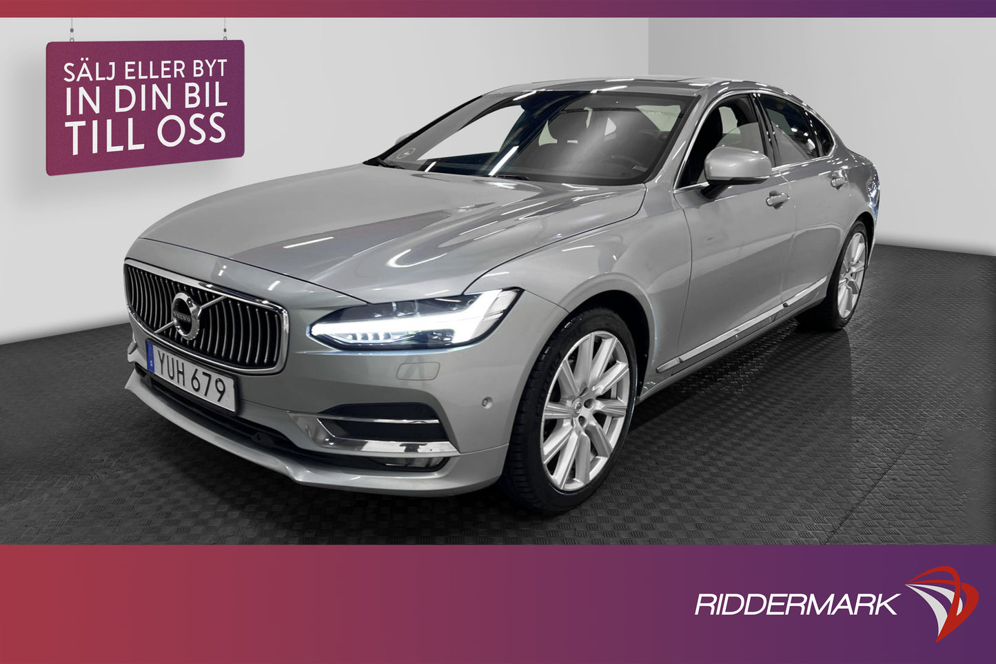 Volvo S90 D4 AWD 190hk Inscription Pano VOC Skinn Navi