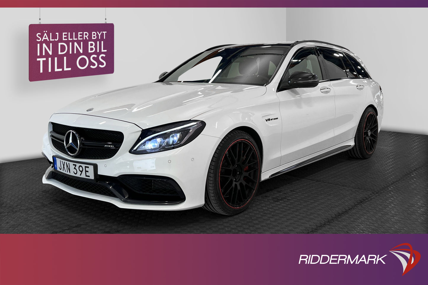 Mercedes-Benz C 63 S AMG 510hk Panorama HUD Keyless Navi