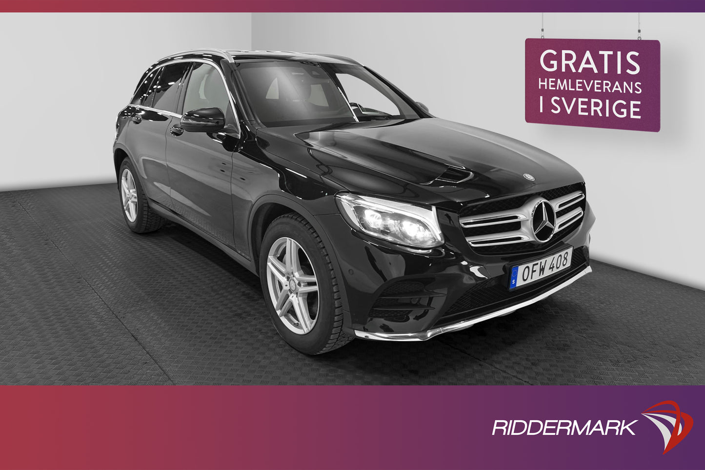 Mercedes-Benz GLC 220 d 170hk 4M AMG D-Värm Burmester Navi