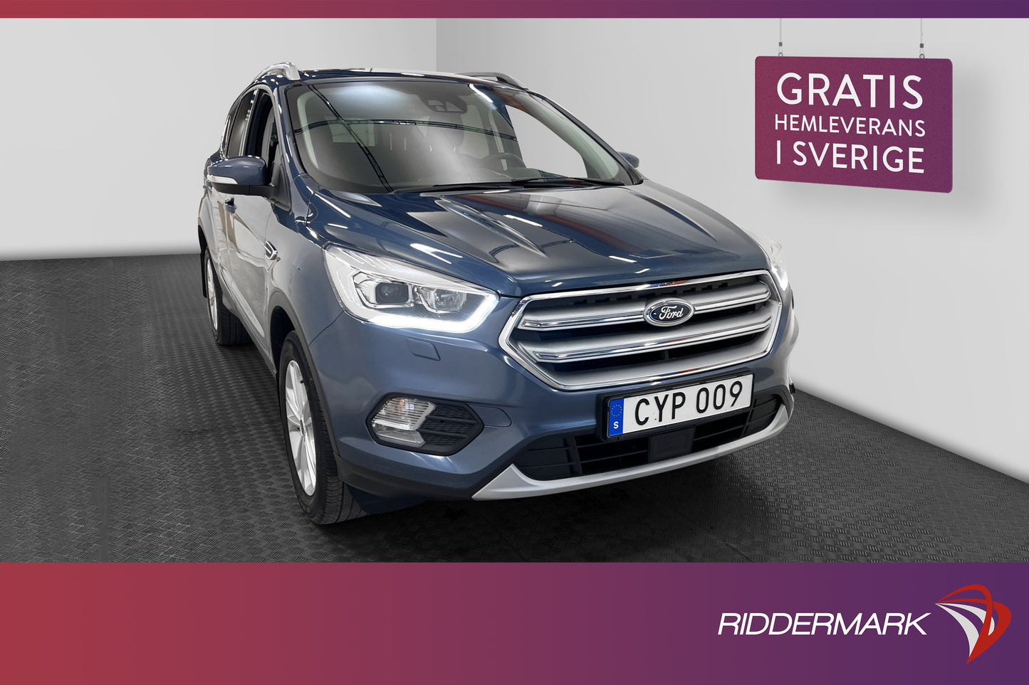 Ford Kuga 1.5 EcoBoost 150hk Titanium Navi M-Värm B-Kam Drag