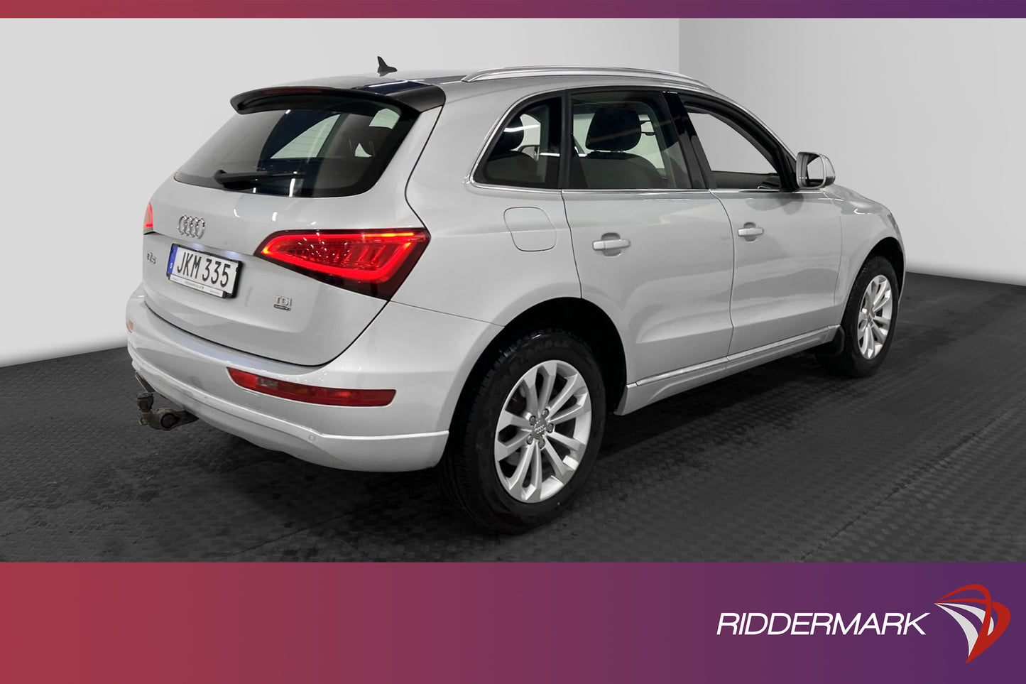 Audi Q5 Quattro 2.0 TDI 177hk Skinn/Mocka Värmare PDC Drag