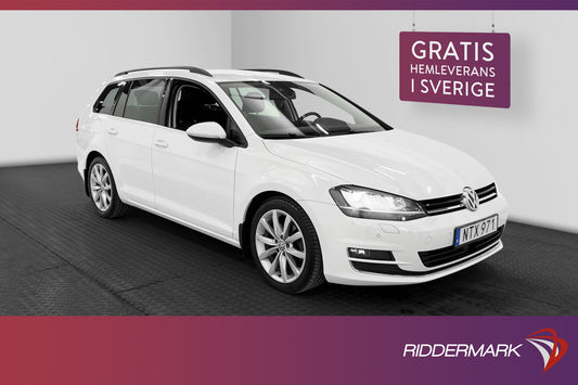 Volkswagen Golf Sportscombi 2.0 TDI 4M 150hk Plus B-kam Drag