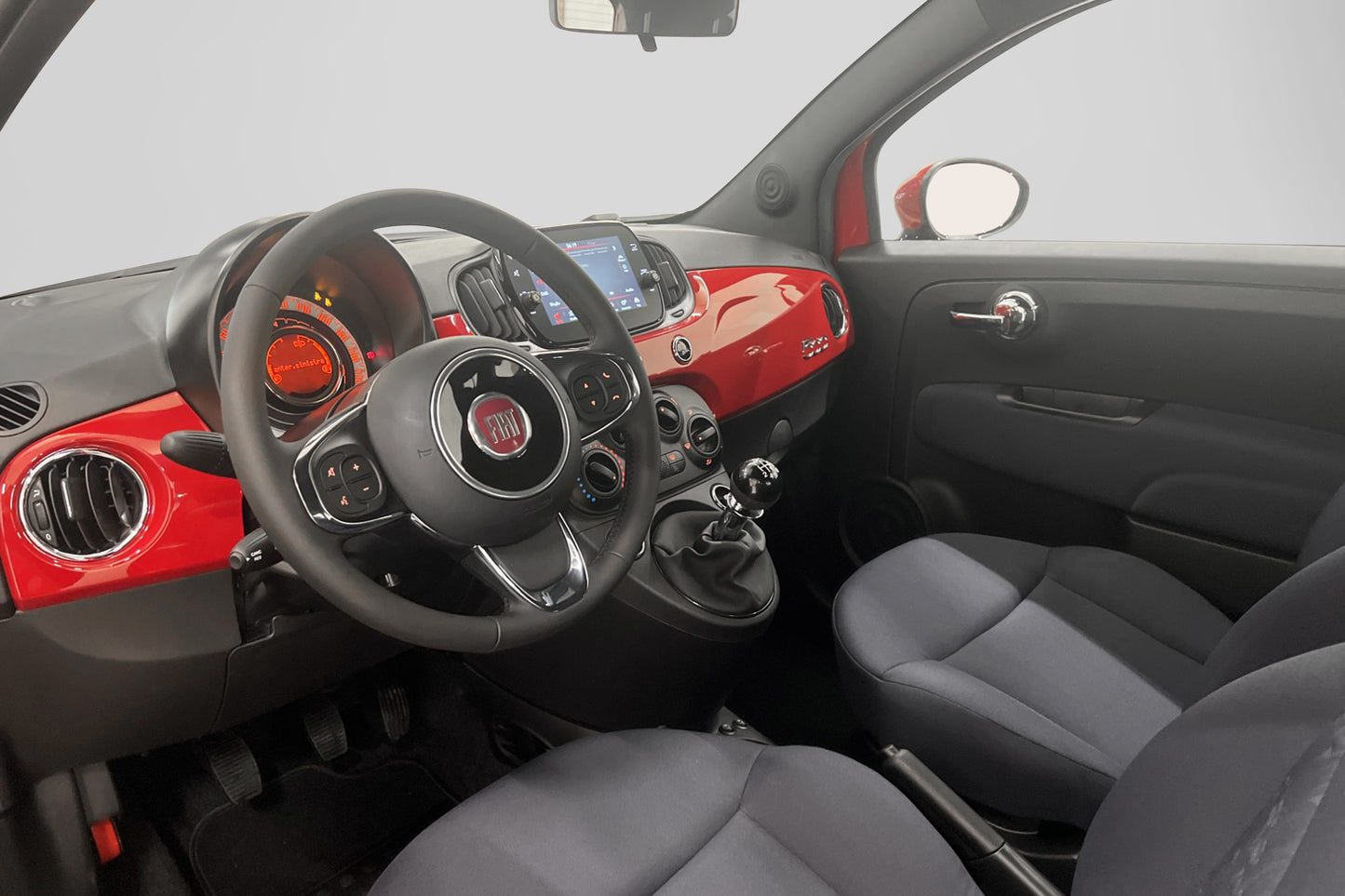 Fiat 500 Hybrid 70hk Navi Farthållare Isofix 0.5L/mil MOMS