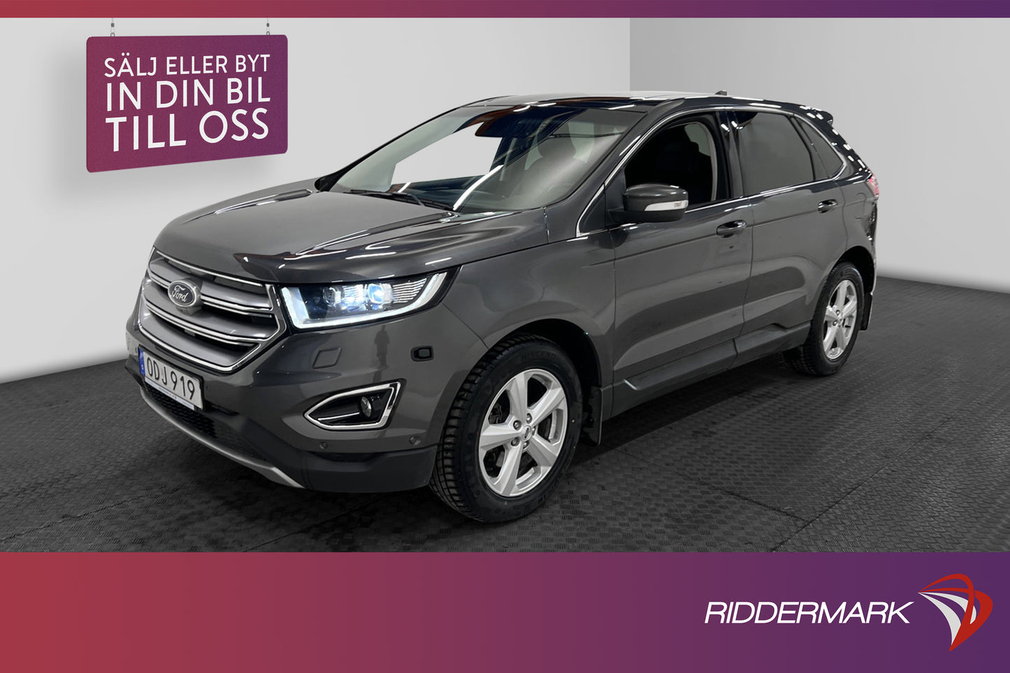 Ford Edge 2.0 TDCi Bi-Turbo AWD Pano Värmare Skinn Drag