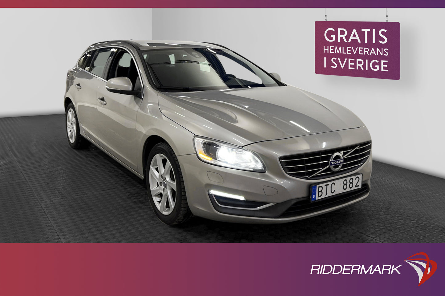 Volvo V60 D4 AWD 163hk Momentum Drag Värmare VOC P-sensorer