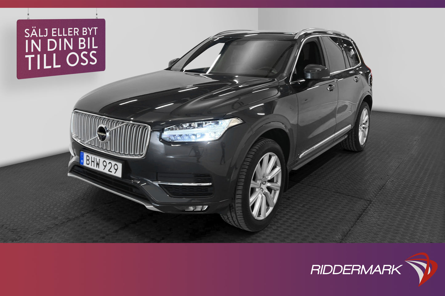 Volvo XC90 D5 AWD Inscription Navi 360° BLIS D-värm VOC