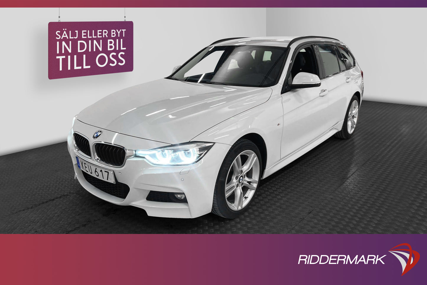 BMW 320d xDrive Touring 190hk Drag M-Sport LED Skinn Navi