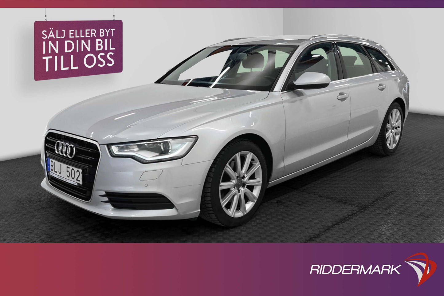 Audi A6 Avant 2.0 TDI 177hk Dragkrok P-sensorer Nybesiktad