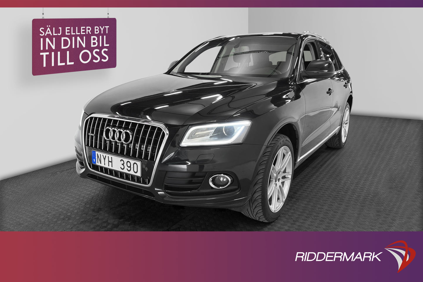 Audi Q5 20 TDI Quattro 177hk Sport Design Värmare Drag PDC