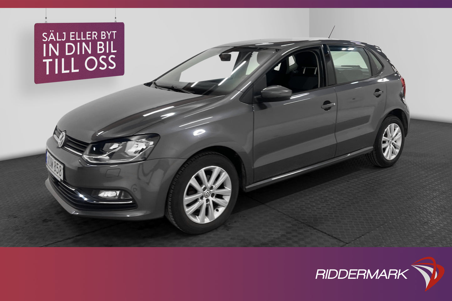 Volkswagen Polo 1.2 TSI 90hk AUTOMAT  P-sensorer 2739mil!