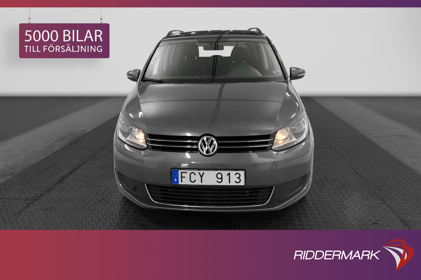 Volkswagen Touran 1.4 TSI EcoFuel 7-Sits 1-Brukare M/K-Värm