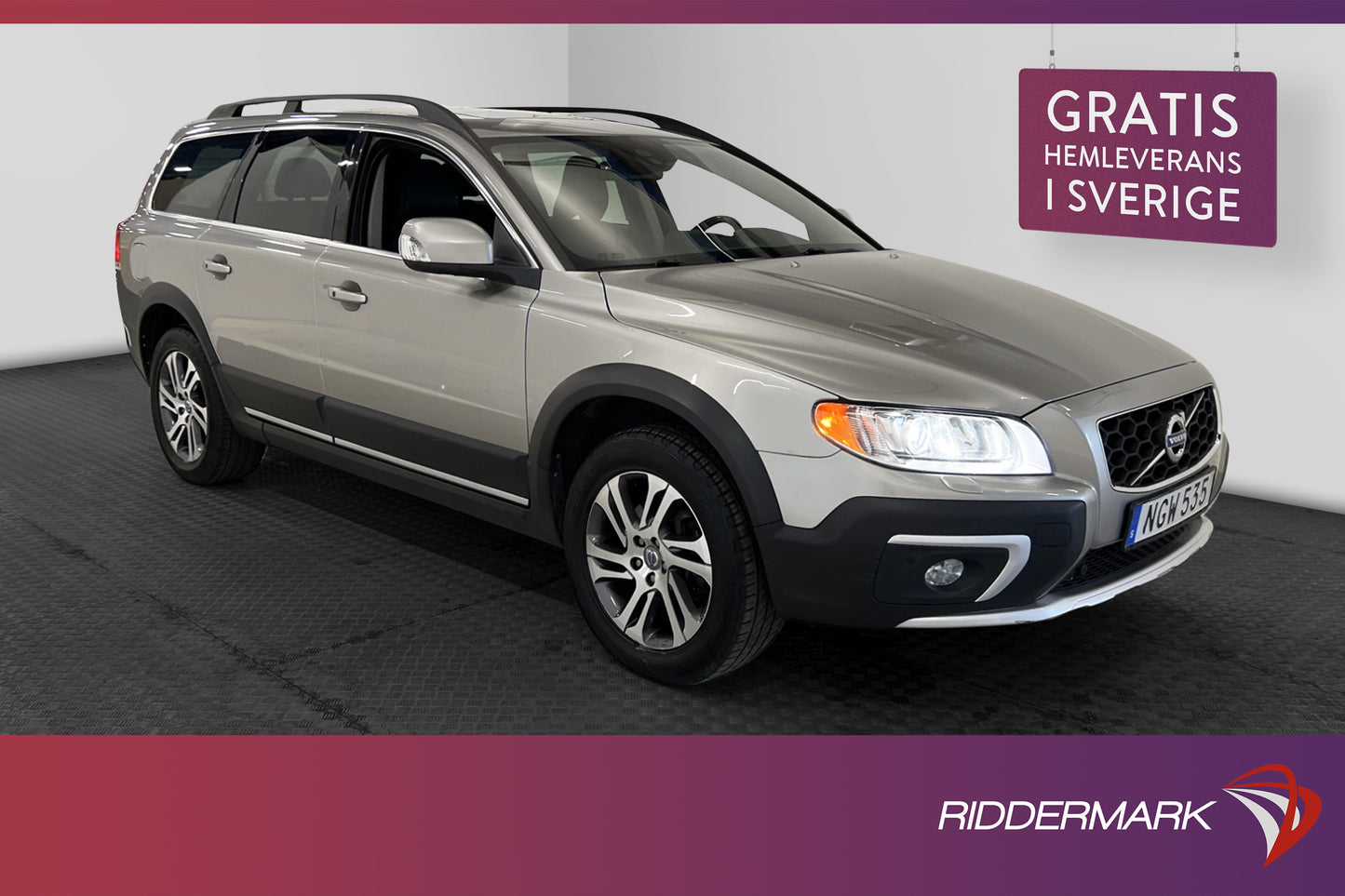 Volvo XC70 D4 AWD Summum D-Värm VOC Taklucka Skinn Navi Drag