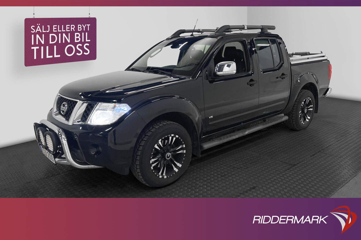 Nissan Navara 3.0dCi V6 231hk 4x4 Drag Taklucka Skinn Moms