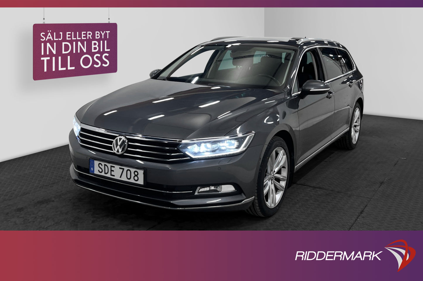 Volkswagen Passat SC 2.0 TDI Drag B-kamera D-värme PDC 190hk