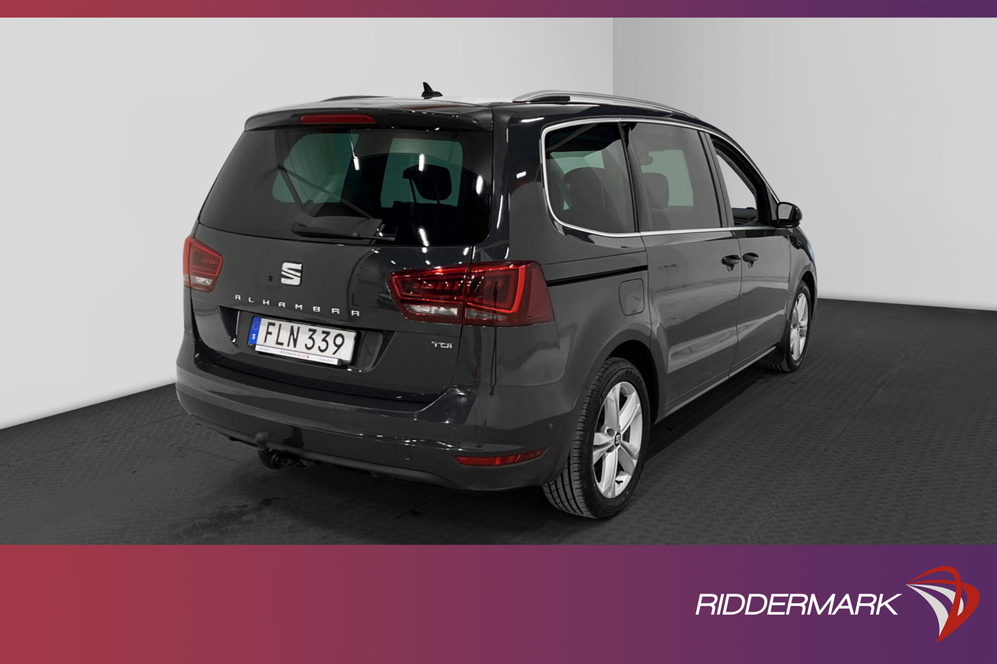 SEAT Alhambra 2.0 TDI 7-sits Drag D-värme P-sensorer 184hk