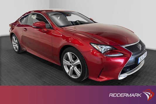 Lexus RC 300h 2.5 223hk Skinn Kamera Navi PDC Välservad