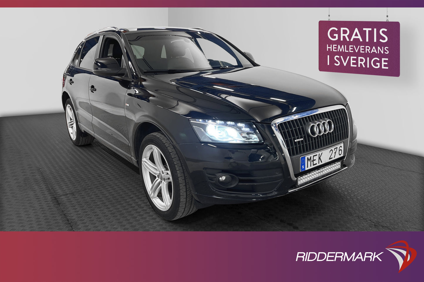 Audi Q5 2.0 TDI 170hk Quattro S-Line Dragkrok Halvskinn