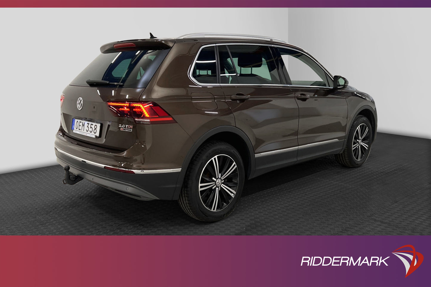 Volkswagen Tiguan 2.0TDI 4M 190hk D-värm Drag Cockpit Navi