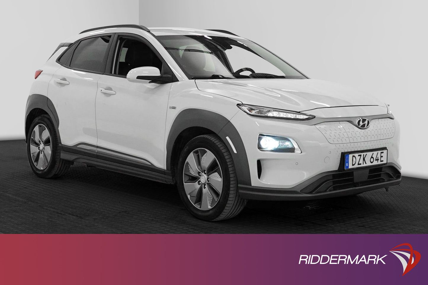 Hyundai Kona 64 kWh 204hk Advanced Rattvärme Värmare