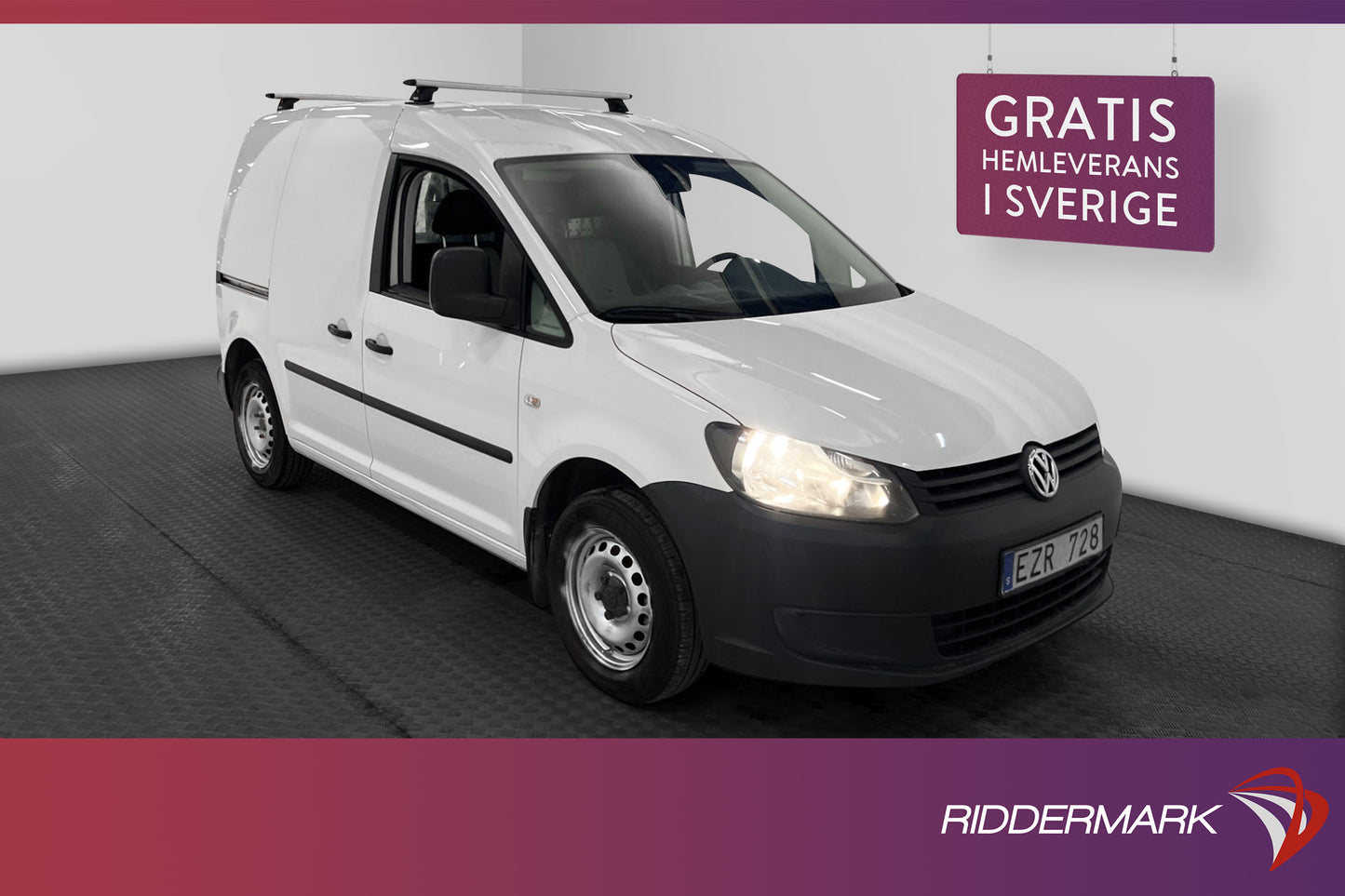 Volkswagen Caddy 1.6TDI Värmare Dragkrok V-inredd Ny-Kamrem