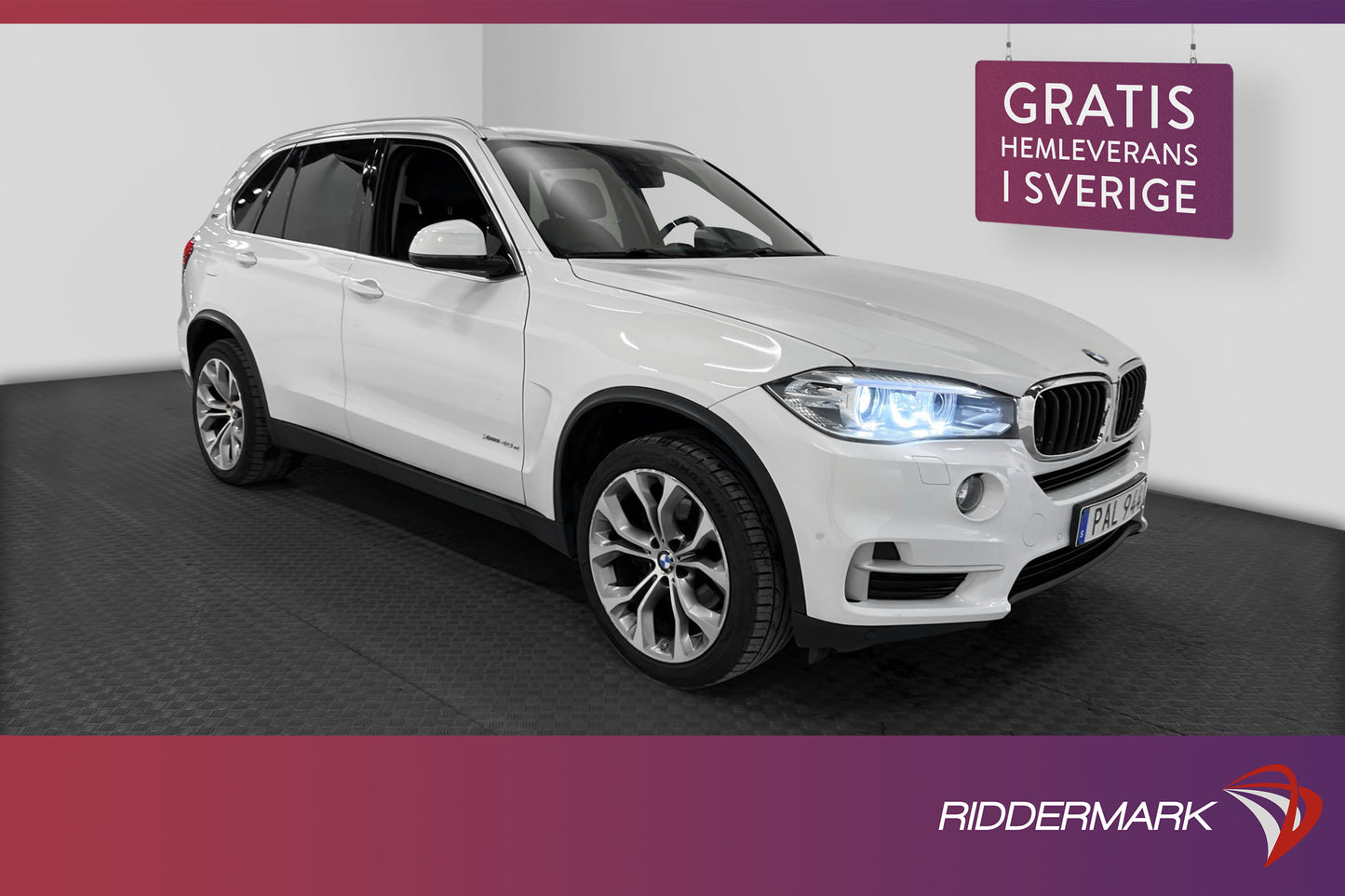 BMW X5 xDrive 40e 313hk  360° Navi H/K Panorama Skinn