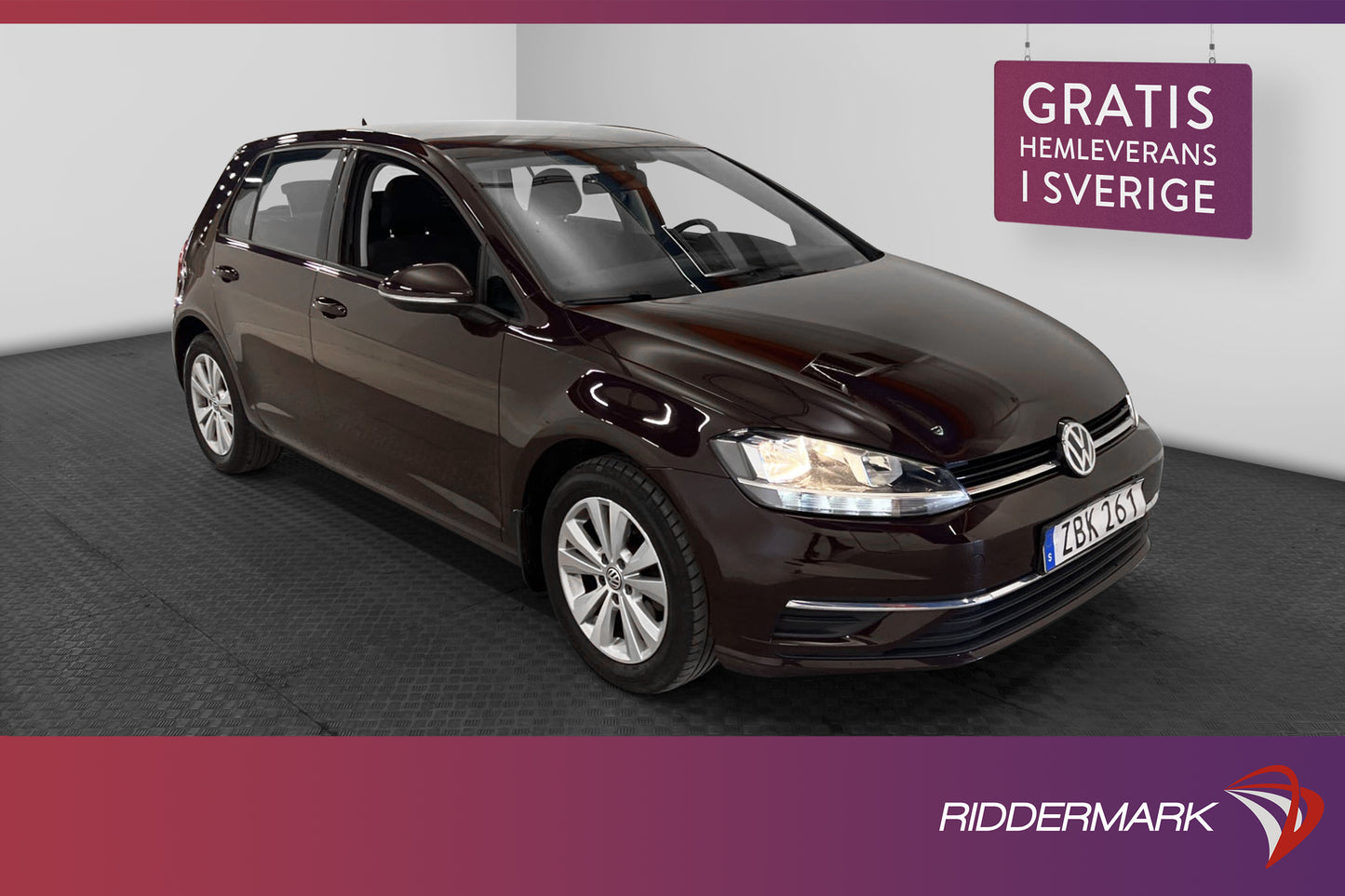 Volkswagen Golf 1.0 TSI 110hk Bluetooth Välservad 4.3L/Mil