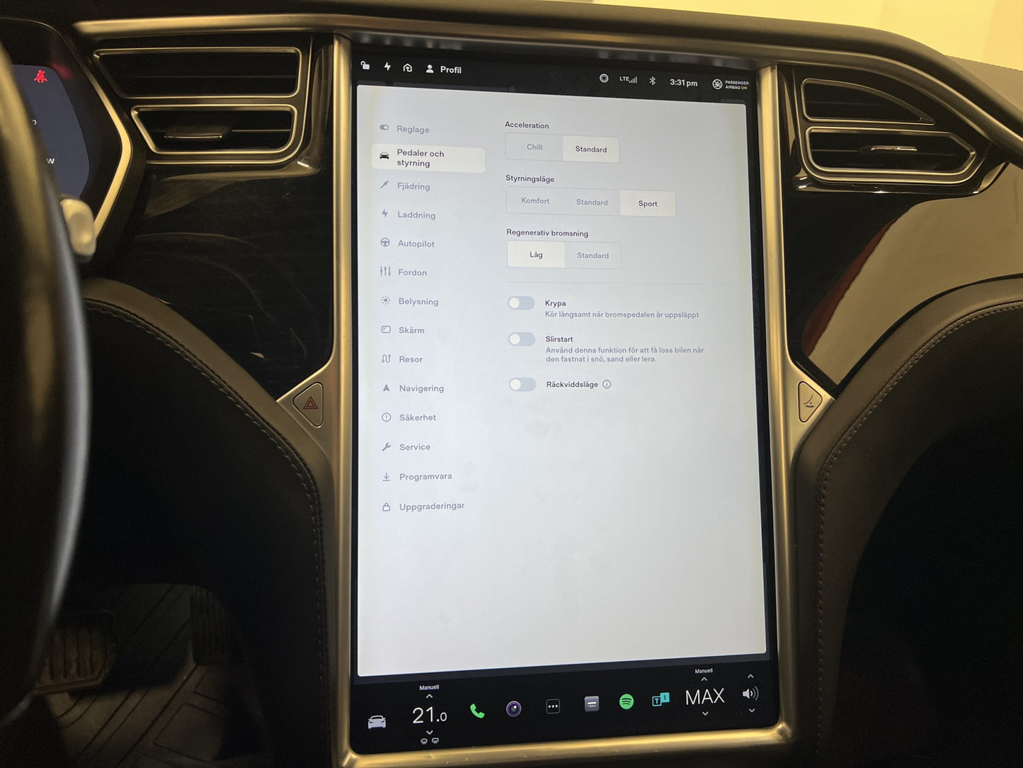 Tesla Model S 75 320hk Svensksåld Autopilot MOMS