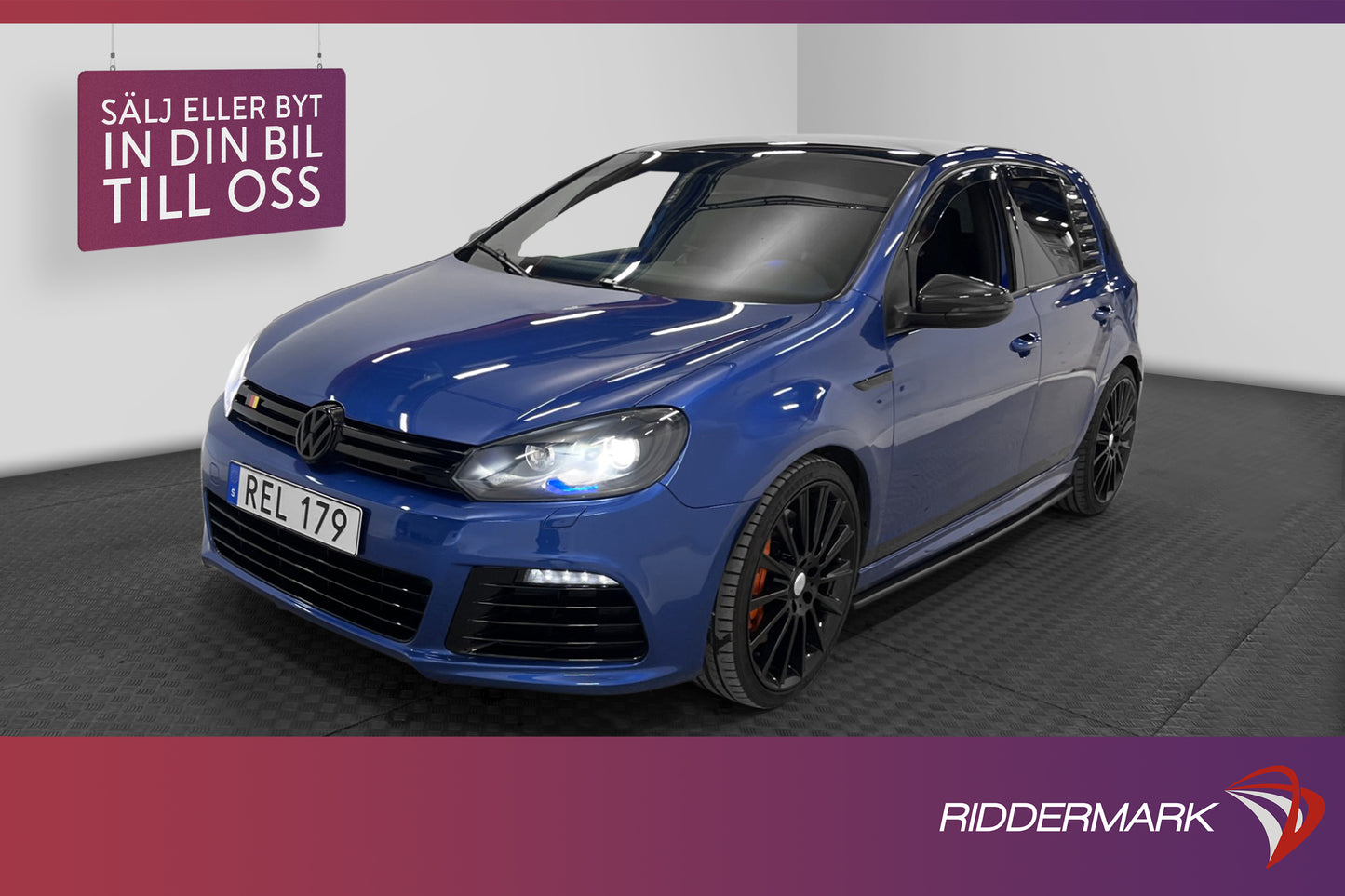 Volkswagen Golf R 4M 270hk Dynaudio Milltek Kamera Välservad