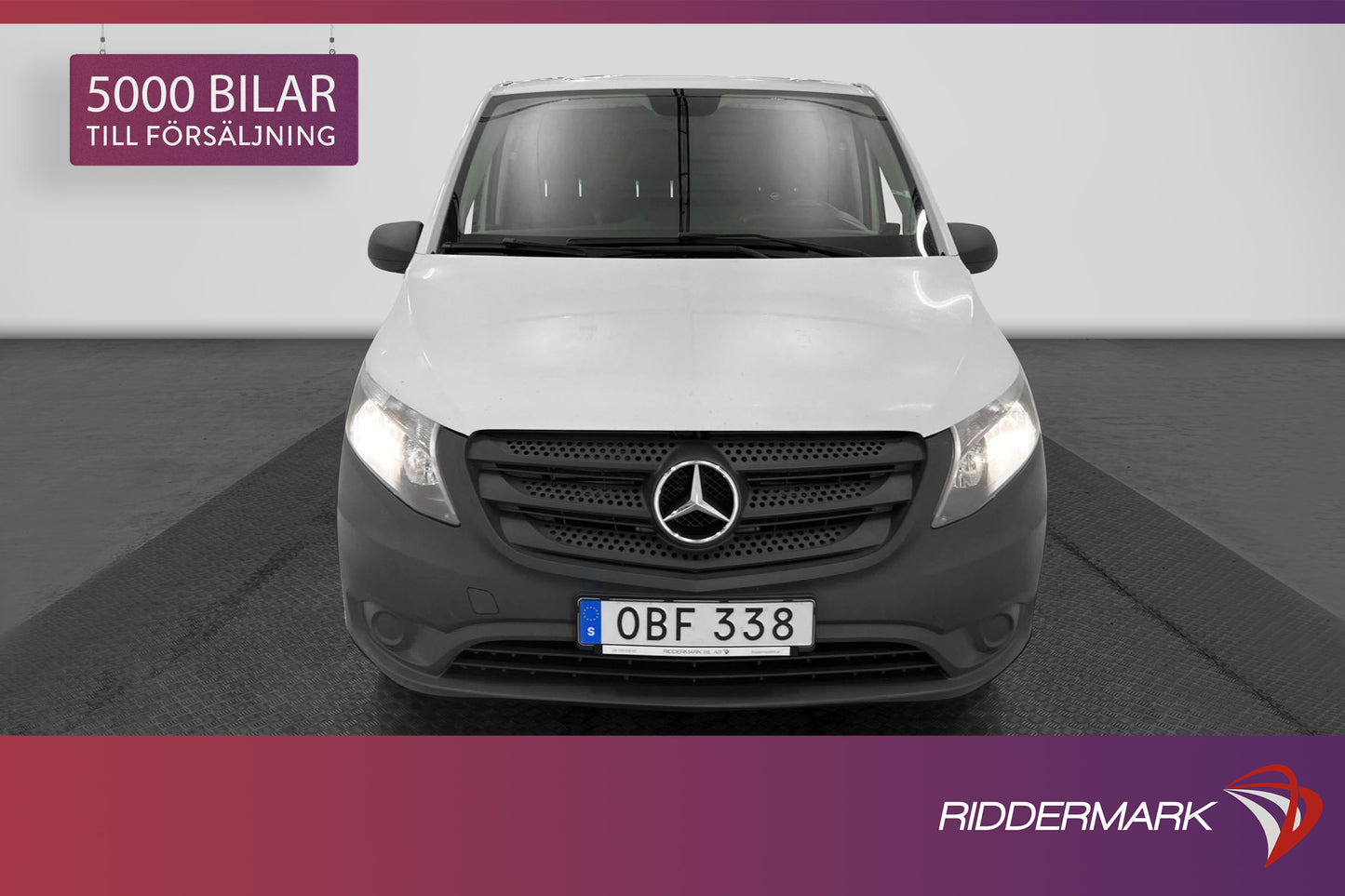 Mercedes-Benz Vito Lång 109 Värmare Dragkrok Nyservad Moms