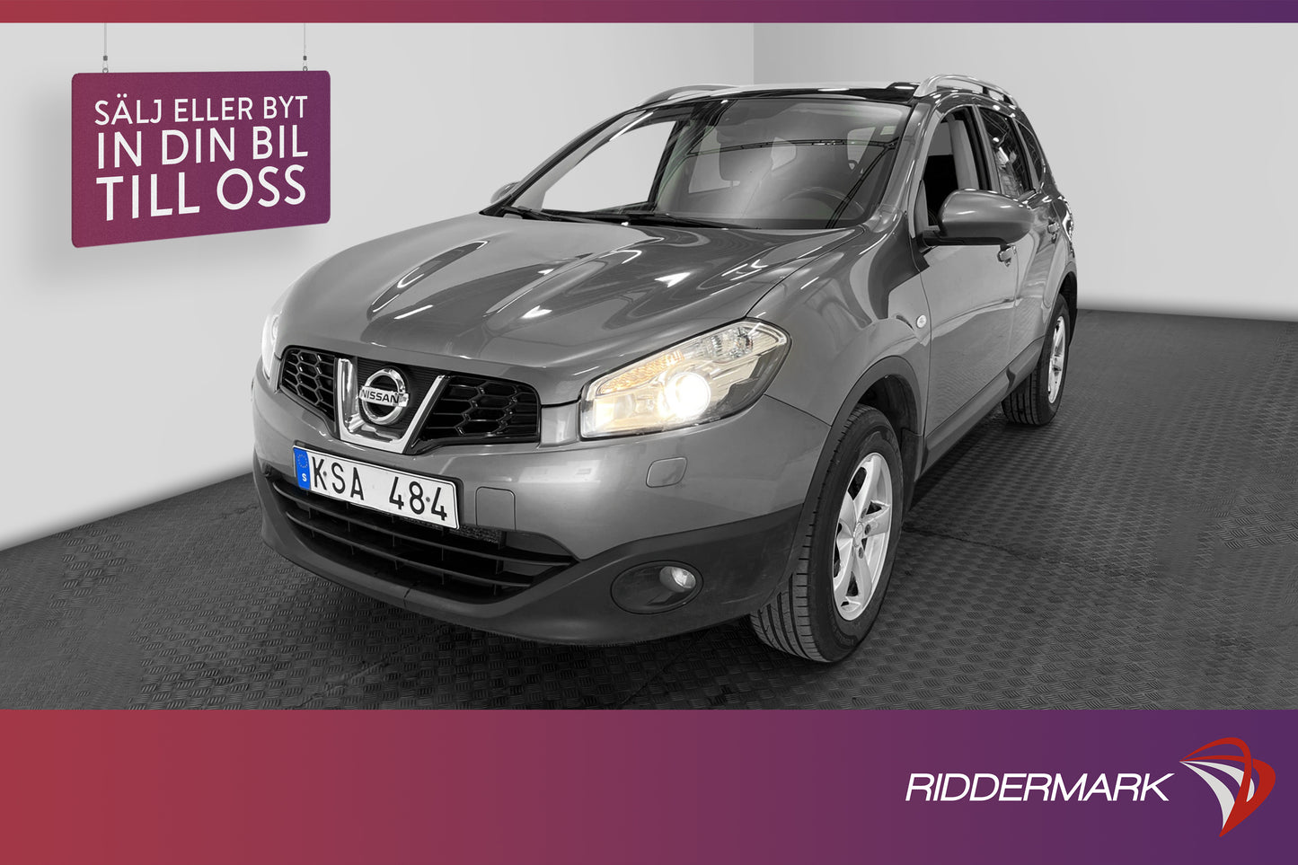 Nissan Qashqai+2 2.0 141hk Panorama Navigator B-Kamera