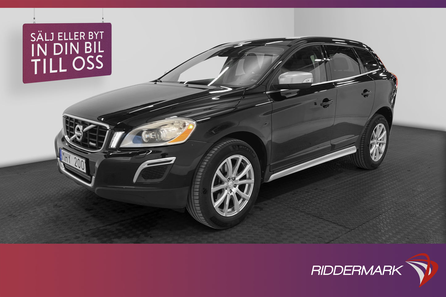 Volvo XC60 D5 AWD 215hk R-Design Sensorer Välservad