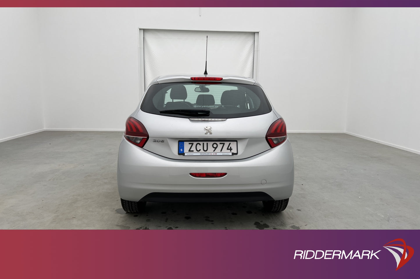 Peugeot 208 1.2 VTi 82hk Active Välserv En-brukare 0,45L/mil