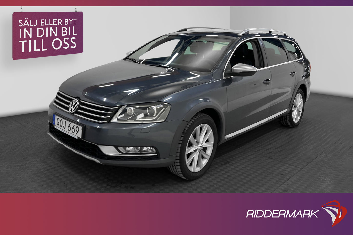 Volkswagen Passat Alltrack 4Motion 177hk Värmare Kamera Drag