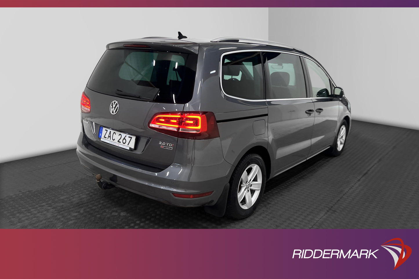 Volkswagen Sharan 2.0 TDI 4M Premium 7-sits Värmare 184hk