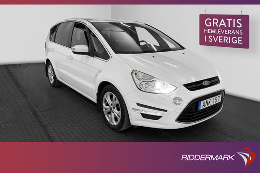 Ford S-Max 2.0 TDCi 163hk Business 7-sits Värmare Pano Drag