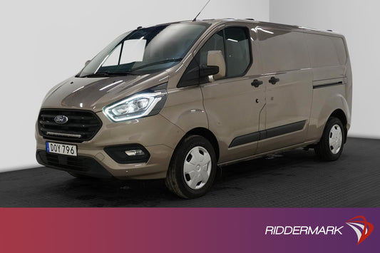 Ford Transit Custom L2 2.0 130hk Värmare Dragkrok PDC Moms