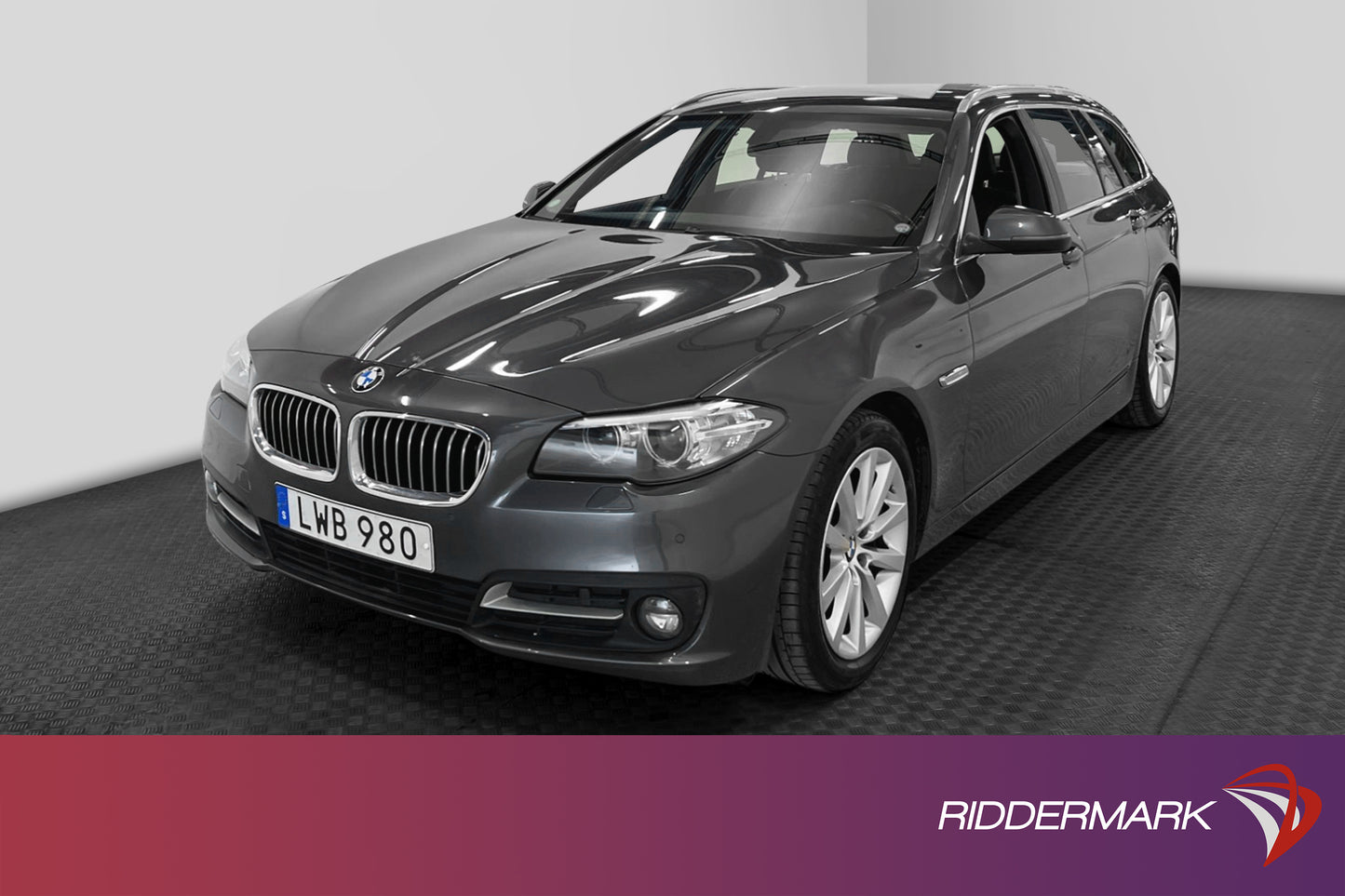 BMW 520d xDrive 190hk Skinnklädsel M-Ratt Nyservad