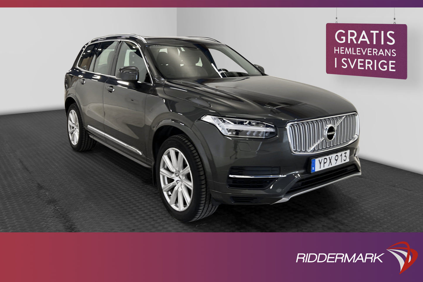 Volvo XC90 T8 TwEn Inscription VOC Panorama H/K Drag 7-Sits