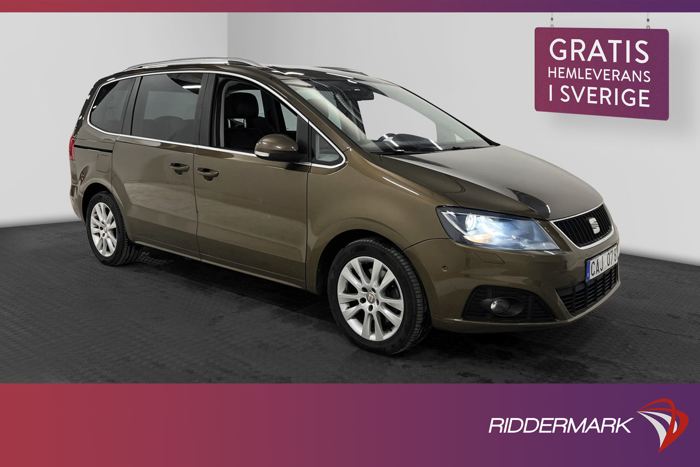 SEAT Alhambra TDI Style Advanced 7-sits Pano Skinn Drag