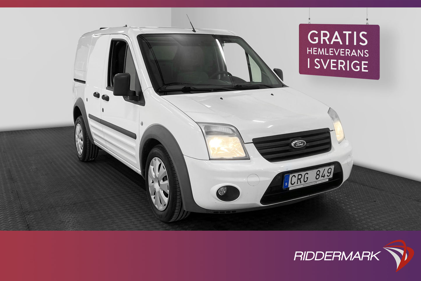 Ford Transit Connect 1.8TDCi Värmare Drag V-inredd Nyservad