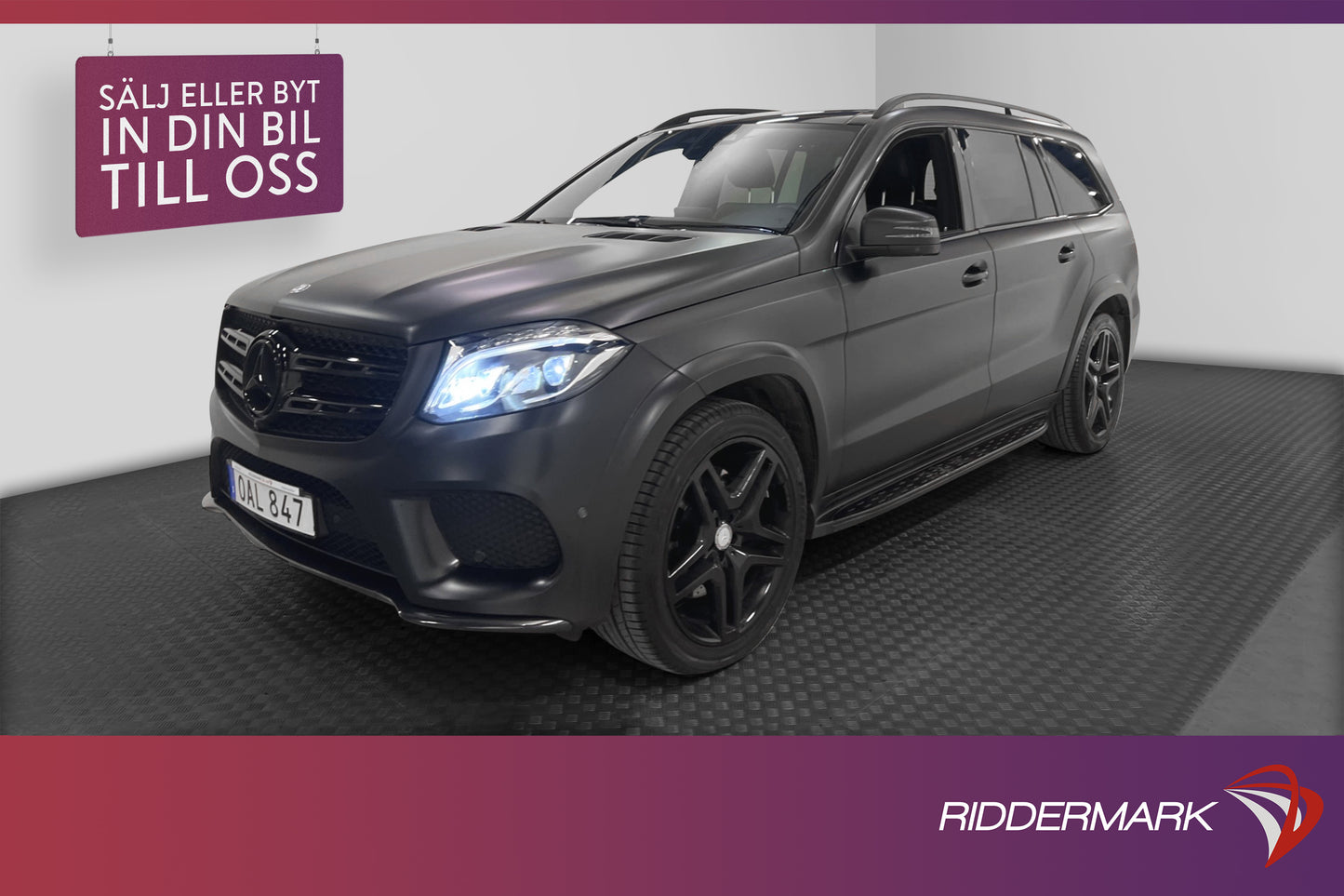 Mercedes-Benz GLS 350 d 4M AMG 7-sits Pano 360° H/K Luftj