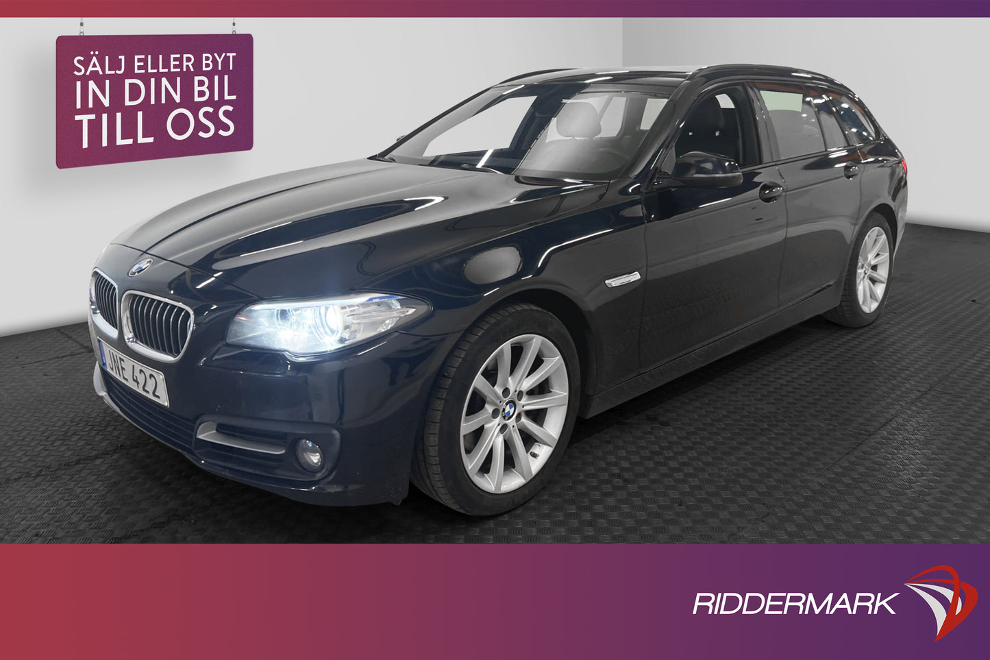 BMW 520d 190hk xDrive Navigation Skinn Bluetooth